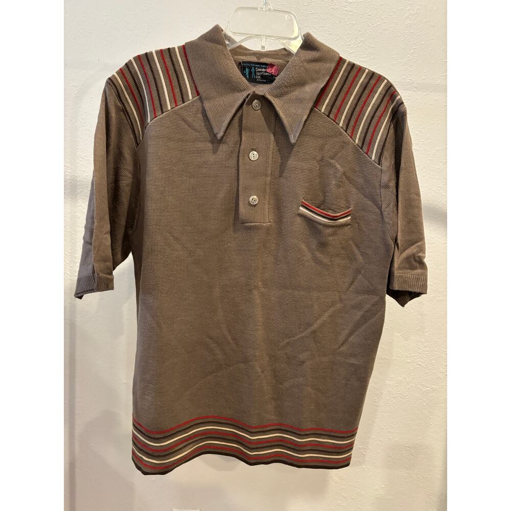 Coordinated Sportswear Ltd JC Penney Knit Polo Shirt L Korea Grandpacore Vintage